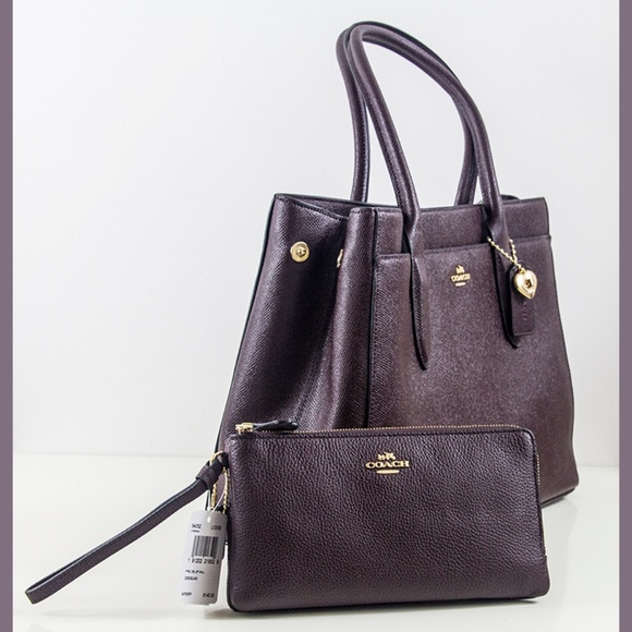 Coach Bailey Large Carryall Tote and Wallet - Picture 2 of 7